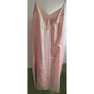 Vintage Peach Chemise Slip Dress Size XL/XXL‎ (22-24)